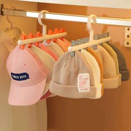 New Bag Clips 6 Clips Hats Socks Organiser Rack Hanging Cap Scarf Storage Rack Hanger Multifunctional Space Saving Wardrobe Storage Holder