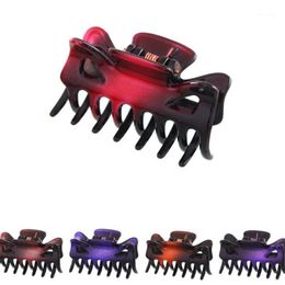 12 pcspack 4cm Small Claw Clamp Clip 7 Teeth Hair Clip Hairpins Women Hair Accessories styling drop 14431818