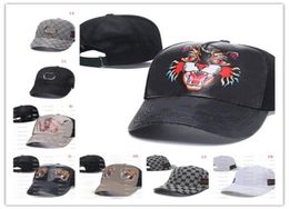 2021 Classic good design peaked caps snake tiger bee luxurys mens womens designers cat canvas men baseball fashion women sun hat h5944972