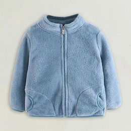 Jackets Toddler Baby Winter Jacket 3D Bear Ears Hoodie Coat Faux Fleece Fuzzy Thicken Warm Outwear Cape Coats For Girls 4t