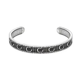 mens bracelet designer snake 925 Sterling bangle Womens Love couple Enamel Circle wrist bracelets luxury jewelry man street hip ho2996