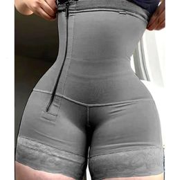 Waist Tummy Shaper AfruliA Fajas Colombianas Girdles High Compression Body Butt Lifter Corset Trainer Bodysuits Post Surgery Shapewear 231211