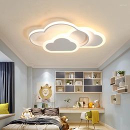 Ceiling Lights Acrylic Chandelier Modern Cloud Light Fixtures Led For Living Room Bedroom Kitchen