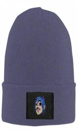winter Hat Cap Gorillaz Beanie wool knitted men women Caps hats Skullies warm Beanies Unisex 4318396