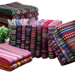 Fabric and Sewing Teramila Ethnic Style Cotton Linen el Bar Tablecloth Pillow Sofa Cover Textile Patchwork Curtain Decorative Materials 231211
