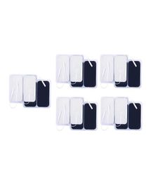 20Pcs Electrode Pads 2mm Plug Gel Patch for Tens Acupuncture Electrotherapy EMS Massager Stimulator Slimming Devic6954716