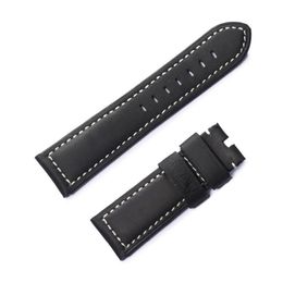 Watch Bands Reef Tiger RT Sport Watches Band For Men Black Brown Leather Strap With Buckle RGA3503 RGA3532232C