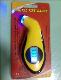 LCD Digital Tire Tyre Air Pressure Gauge Tester Tool For Auto Car Motorcycle PSI KPA BAR ZZ