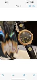 High-end fashion designer neutral watch watch with strap V240