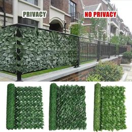 Decorative Flowers & Wreaths Artificial Leaf Fence Panel Green Wall Privacy Protect Screen Ivy Outdoor Garden Simulation Courtyard285I