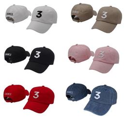 Chance 3 the rapper cap Streetwear dad cap letter Baseball Cap Book 6 panel Real friends god hats for men women9366531