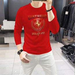 2023 New Mens Womens Designers Fashion Man T-shirt Top Quality Cotton Casual Tees Long Sleeve Luxury Hip Hop Streetwear T-Shirts
