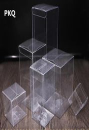 30 sizes Rectangle Plastic Box Transparent PVC Gift Boxes Clear Display Box For ToysChocolate Jewellery Candy Packing 30pcs1615178