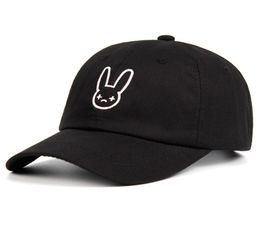 Bad Bunny Dad Hat Rapper Reggaeton Artist 100 Cotton Hats Snapback Unisex Baseball Caps Concert Hat Hip Hop Embroidery Hat 9041391