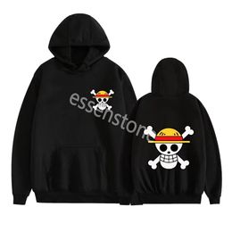 24ssAnime One Piece Hoodies designer Men Women Fashion Luffy Pullover Oversized Hoodie Sweats Kids Hip Hop Coat Boys Mens Clothing Sudaderas sweatshirt XXS-4XL