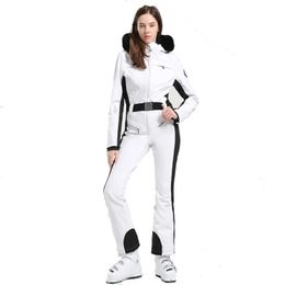 Other Sporting Goods 2023 Ski Suit for Women Professional Skiing Thickened Insulation Waterproof Snow Clothes Outdoor Sports Jumpsuits 231211