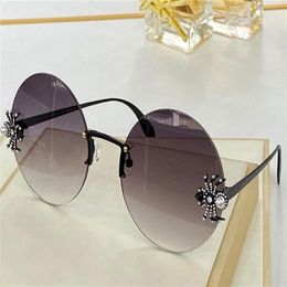 0207S New Fashion Sunglasses With UV Protection for Women Vintage Round without frame popular Top Quality Come With Case classic s268g