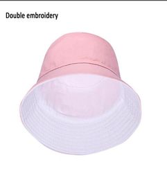 2021 Whole Fashion Designer Letter Bucket Hat Mens Womens Foldable Caps Black Fisherman Beach Sun Visor Folding Man Bowle6794736