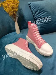 Sneakers Designer high-top Sneakers Fashion Women Casual sports shoes luxury Net cloth leather rubber outdoors Sneakers Size 34-41 dc220505