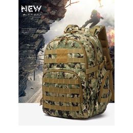 new camouflage Outdoor trekking Tactical Backpacks Camping Bags Mountaineering bag Men's Hiking Rucksack Travel Backpack SQJN
