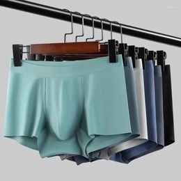 Underpants Combed Cotton Underwear Solid Color Waist Comfortable Breathable 3A Antibacterial Crotch Men A Must For Tough Man