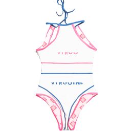 Женский сексуальный кружевной дизайнерский цельный купальник с открытой спиной, модный летний пляжный купальник, бикини