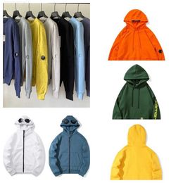 Men's Jackets Designers Zipper Cp Hoodie Men Jackets Fashion Windbreaker Women Hoodies Casual Hooded Pullover Round Neck Long Sleeve Clothes Sweatshirts 4kye