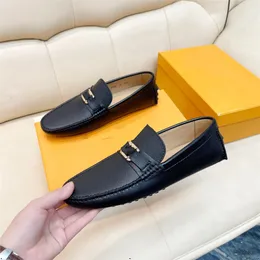 34model Designer Loafers Men Handmade Leather Shoes Casual Driving Flats Slip-on Shoes Luxury Comfy Moccasins Shoes for Men Plus Size 38-46