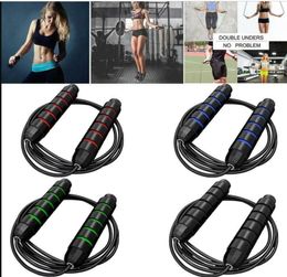 DHL Ship Pen Jump Rope Crossfit Jump Rope Adjustable Jumping Rope Training Aluminium Skipping Ropes Fitness Speed Skip Training FY75407612