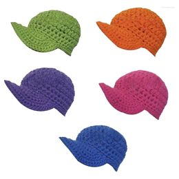 Berets Adult Crochet Design Baseball Spring Summer Casual Sport Anti-Uv For Woman Men Outdoor Visor Hat Multiple Colour