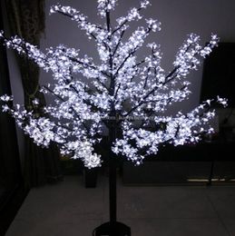 LED Artificial Cherry Blossom Tree Light Christmas Light 864pcs LED Bulbs 18m Height 110220VAC Rainproof Outdoor Use 4512399