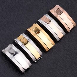 16mm x 9mm NEW High Quality Stainless steel Watch Bands strap Buckle Deployment Clasp FOR ROL bands289m296Z