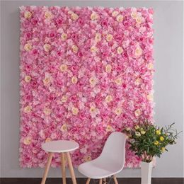 40x60cm Silk Rose Flower Wall Home Decoration Artificial Flowers for Wedding Decoration Romantic Wedding Flowers Backdrop Decor 212619