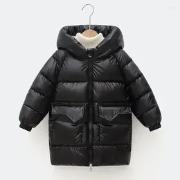 Down Coat Children's Cotton Jacket Girls And Boy Baby Coats Wash Free Winter Thicke Outerwear Parka 7 9 Year Clothes For