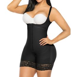 Waist Tummy Shaper Bodysuit Shapewear Women Full Body Fajas Reductoras Y Moldeadoras Post Surgery Compression Slimming Girdle Flat Stomach 231211