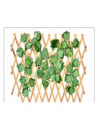 12pcs Artificial decor Leaf Garland Faux Vine Ivy Indoor Outdoor Home Decor Wedding Flower Green Leaves Christmas7297327