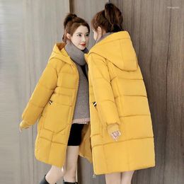 Women's Trench Coats Nice Winter Women Parkas Fashion Down Cotton Hooded Jacket Thicken Warm Coat Loose Padded Ladies Outerwear Top