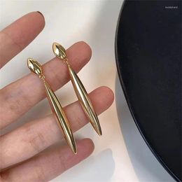 Dangle Earrings Chunky Water Drop For Women Statement Gold Colour Teardrop Earring Party Brithday Jewellery Gift Accessories E1027