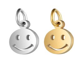 Gold/Steel 11.5 mm Charm Stainless Steel Metal Necklace Pendant DIY Jewellery Accessories Wholesale 20pcs 2107208267563