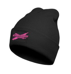 Fashion CANAM TEAM Pink Breast Cancer Logo Slouchy Beanie Skull Hats Dad Camouflage America Flag4972571