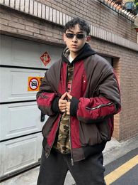 Men's Jackets Retro Flight Jacket For Men And Women High Quality Clothing Y2k Fashionable Niche Male Coat Trend Loose