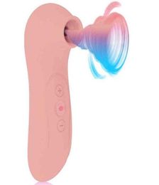 NXY Vibrators Female clitoris vaginal stimulator tongue vibrator sucking device nipple toy 18 mouth licking 121058818589537191