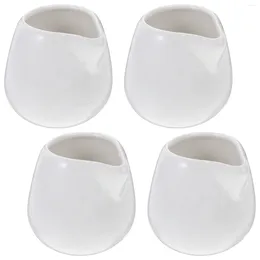 Dinnerware Coffee Pitcher Ceramic Creamer Packets Small Milk Single Serve Mini Creme De Menthe Syrup