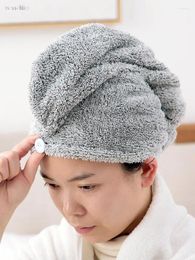 Towel Vanzlife Absorbent Hair Cap Bamboo Korean Shower Microfiber Turban Salon For Drying