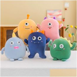 Stuffed Plush Animals 23Cm Cartoon Toys Anima Doll Cute Gollum Monster Quirky Netflix Happy Gifts For Kids Grabber Dolls Home Deco Dhlqz