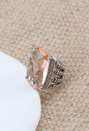 High Rings Designers Quality Fashion Jewellery Men Ring Designer For Women Classic Vintage Diamond Ladies Orange Morganite Zircon Bi2111848