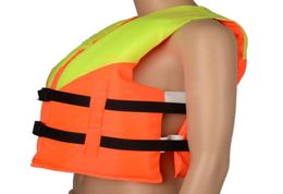 Youth Kids Universal Polyester Life Jacket Swimming Boating Ski Vest Life Vest Jacket with Whistle Water Sports Safet1035244
