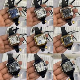 Top Quality Men Fashion Watch Classic Square Design Stainless Steel Mens Watches Automatic Movement Glide Sweep Move Wristwatches 1749