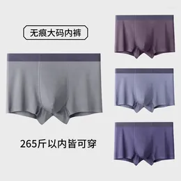 Underpants Underwear Mens Modal Large Size Four Corner Pants Flat Style