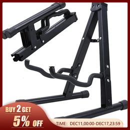Other Sporting Goods Guitar Stand Folding A Frame Floor Universal Metal for Acoustic Classical Electric Bass Guitars Banjo Ukulele Portable 231212